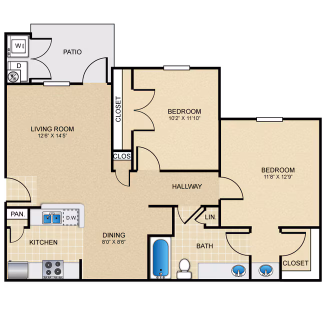 Unit 0724 0724 floor plan